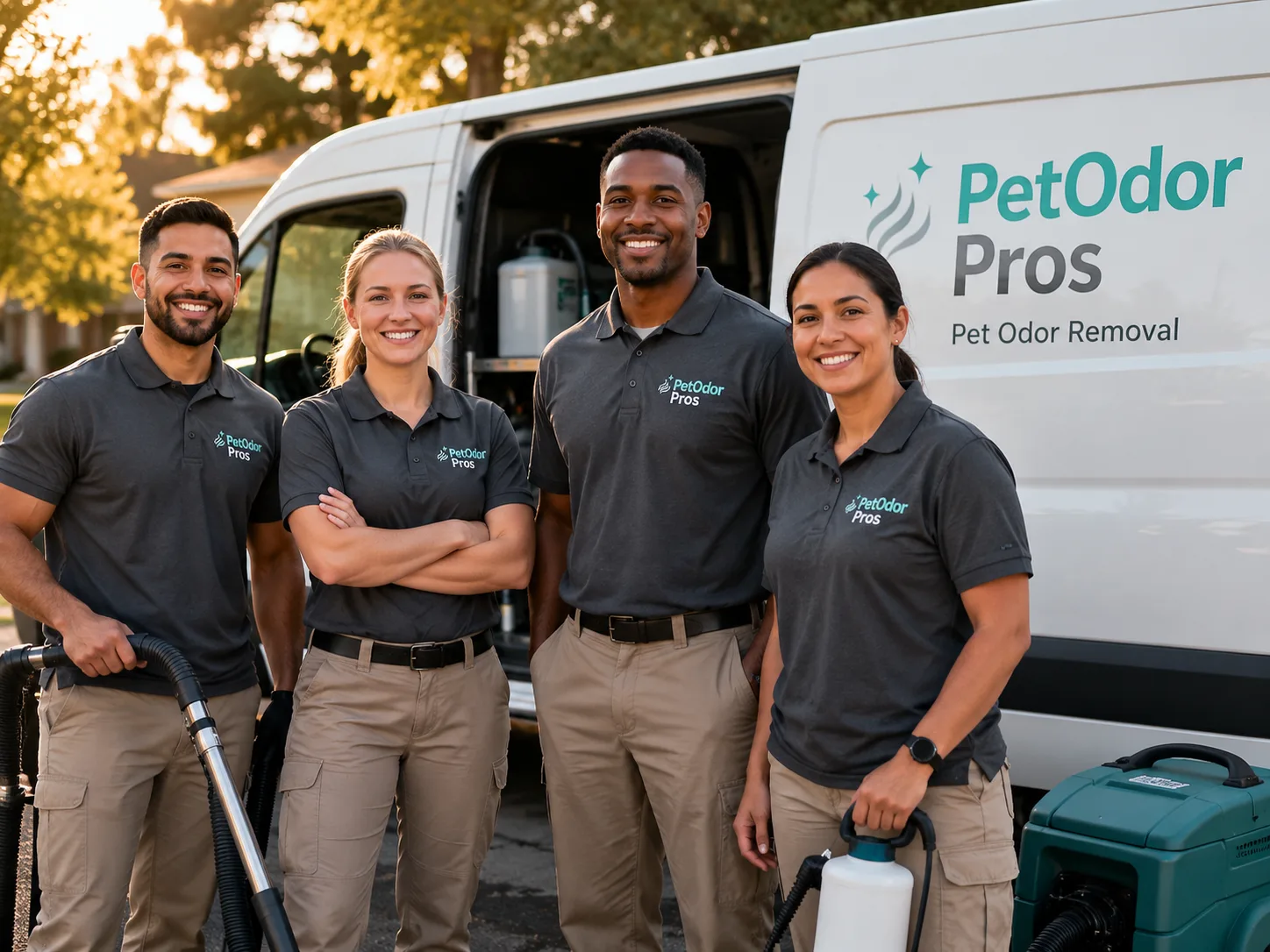 Pet Odor Removal team serving Dunlap, CA